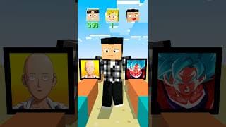 Choose and Jump the Farthest #minecraft #shorts