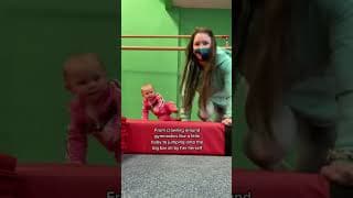 Baby’s gymnastics progress ✅