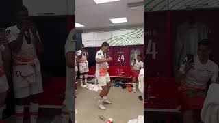 Benrahma qui tente la danse à la Paqueta à la fin 😭😭😭