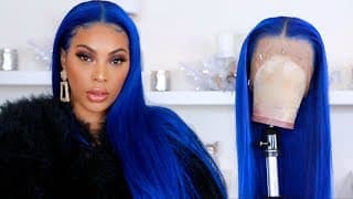 LET' S MAKE A WIG | ELECTRIC BLUE