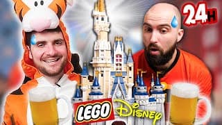 On a construit ce lego Disney sous alc*ol (24h sans dormir)(on a craqué)