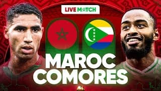 🔴🇲🇦🇰🇲 MAROC - COMORES LIVE / 🔥🇲🇦DIMA MAGHRIB! / 🏆L'OUVERTURE DE LA COUPE D'AFRIQUE ! / CAN 2025 LIVE