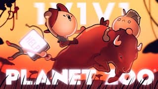 QUI CONSTRUIRA LE PLUS BEAU ZOO ? (Planet Zoo avec Nuja et Esiwok)