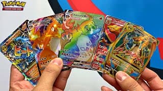 I PULLED 5 CHARIZARDS FROM 1 PACK...GOD PACK?!?!