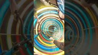 MAX SPEED A VELO ⏱ DANS UN TOBOGGAN GEANT