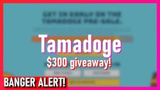 [HOT🔥] - Tamadoge - Craziest meme project of 2022! $300 Giveaway for subscribers!