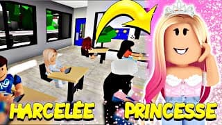 DE FILLE HARCELÉE À UNE PRINCESSE SUR BROOKHAVEN | ROBLOX BROOKHAVEN RP | BULLIED TO PRINCESSE MOVIE