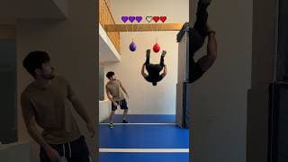 Loser gets wet 💦 parkour challenge!