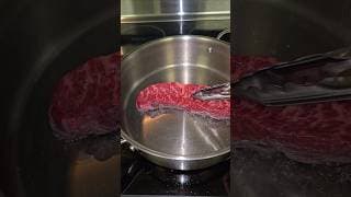 Why steak is better in a steel pan