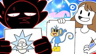 On dessine des personnages de cartoon de mémoire  (ft. LELAY)