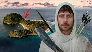 7 Days Solo Survival on Shipwreck Island | No Food, Water, or Shelter