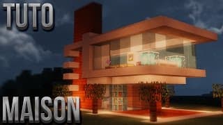 TUTO BELLE MAISON MODERNE | Minecraft