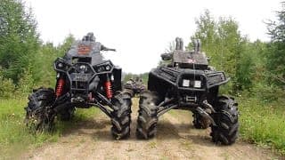 CATVOS 4" Outkast Fab 5" Lifts vs P Trail