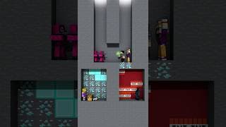 Will He be able to get diamonds? #shorts #minecraft #squidgame #friendship
