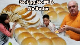 Resep Roti Lembut 
tanpa Telur,Susu,Mentega.
Bisa jadi Roti Tawar & Sobek.