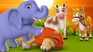 Appu Elephant & Best Friends 3D Animated English Story - Bed Time Moral Stories for Kids Children