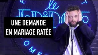 DEMANDE EN MARIAGE RATÉ EN LIVE - NINO ARIAL