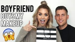 BOYFRIEND BUYS MY MAKEUP?!