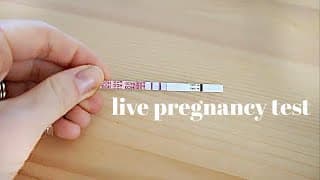 LIVE PREGNANCY TEST! Baby #3