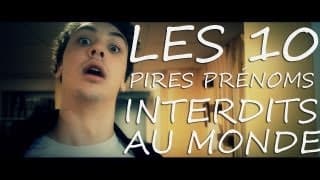 Les 10 pires prénoms interdits