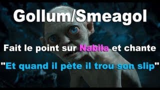 Gollum (Smeagol) "Quand il pete il troue son slip" officiel
