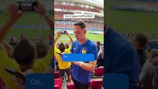 Quand tu as 2 pays à l’EURO 😂😂 (allez les bleus 🇫🇷) #euro2024