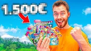 Vivre 1 Semaine avec l'Argent des Tickets à Gratter (Version Hardcore)