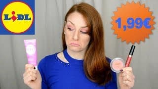 FUYEZ ou ACHETEZ les COSMÉTIQUES À 1,99 € de LIDL ?
