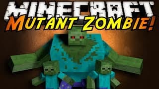 Minecraft Mod Showcase : MUTANT ZOMBIES!