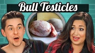 ADULTS vs. FOOD #1 - BULL TESTICLES