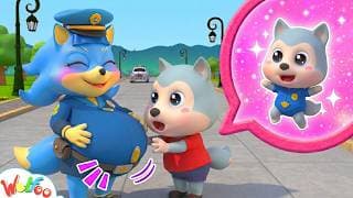 Police Officer Takes Care of a Pregnant Mom | Kids Songs & Nursery Rhymes for Toddler