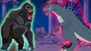 We’re going on a Godzilla hunt vs We’re going on a King Kong hunt -Preschool Songs for Circle Time