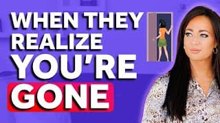 When the Avoidant Realizes They Lost You | What Happens?