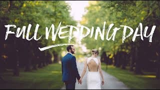 Wedding Photography - Full Wedding Behind The Scenes - Nikon - Natural Light Only