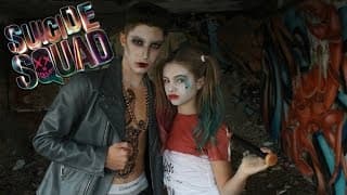 HARLEY QUINN & JOKER : MAKEUP AND LOOK - Suicide Squad