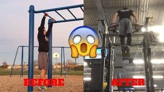 16 Year Old Muscle Up Progression | TeenFitness
