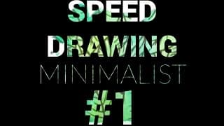 Tropical • SPEED DRAWING Minimaliste #1 • Bruno Bosse