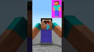 Build A Noob Challenge With Steve Part 1 - Minecraft Funny Animation