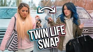 Opposite Twins Swap Lives for a Day!