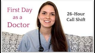 First Day as a Doctor: Medical Resident Vlog (26-hour call shift in hospital!!)