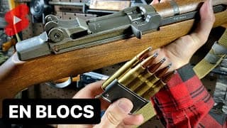 How to load the M1 Garand En Bloc Clip 🤓 Wait for the PING! #Shorts