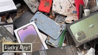 Lucky Day! Found many broken iPhones in the garbage dump! - Restoring iPhone 13 Pro Max