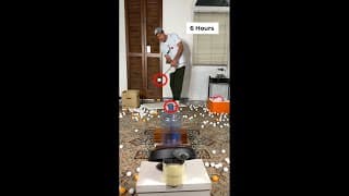 How long do trick shots take? w Trickshotdav - #shorts