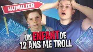 UN ENFANT DE 12 ANS ME TROLL ET M'HUMILIE EN BUILDFIGHT !