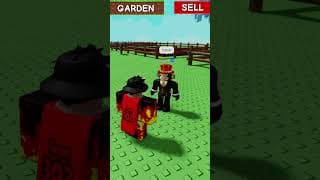 THE OWNER vs ME 😱 #roblox #growagarden #shorts