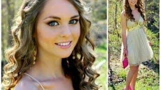 Get Ready With Me Prom 2013 - Makeup & Hair Tutorial with Gold Dress & Pink Heels! - Jackie Wyers