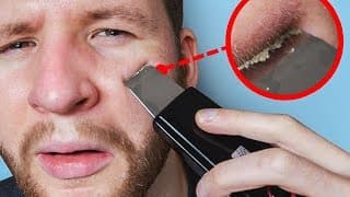 J'essaye une spatule anti points noirs !