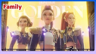 ‘Golden’ Lyric Video | KPop Demon Hunters | Netflix Family