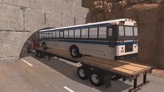 Low Clearance Crashes | BeamNG.drive