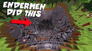 Minecraft Endermen Destruction (Timelapse)